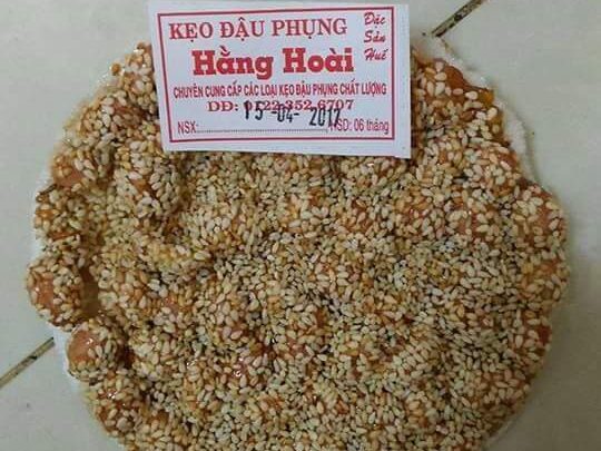 Kẹo Đậu Phộng Tròn Mè Nhỏ